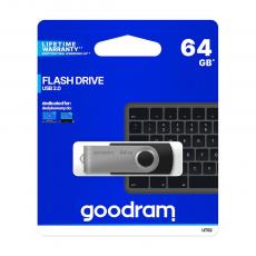 Goodram - Goodram 64GB USB 2.0 Twister USB-minne Svart
