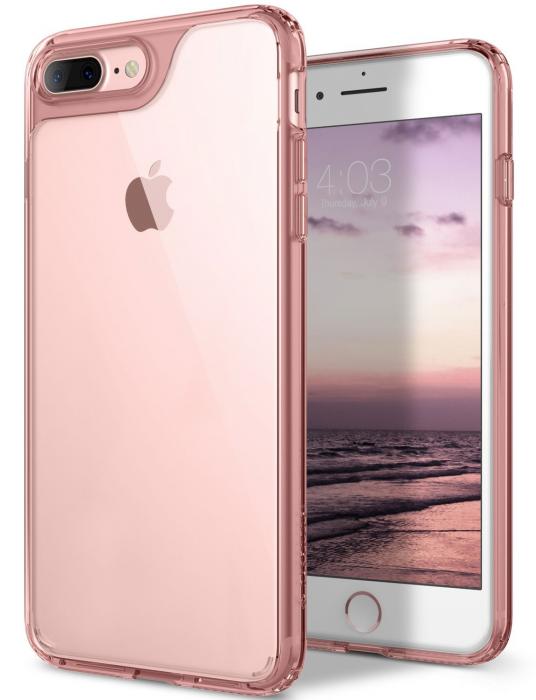 UTGATT5 - Caseology Waterfall Skal till Apple iPhone 7 Plus - Rose Gold