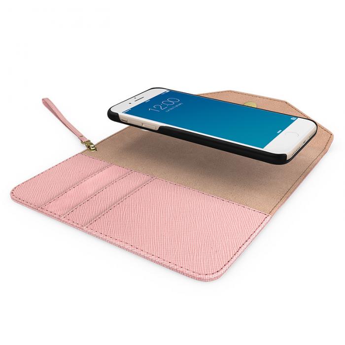 UTGATT5 - iDeal of Sweden Mayfair Clutch iPhone 6/7/8/SE 2020 Pink