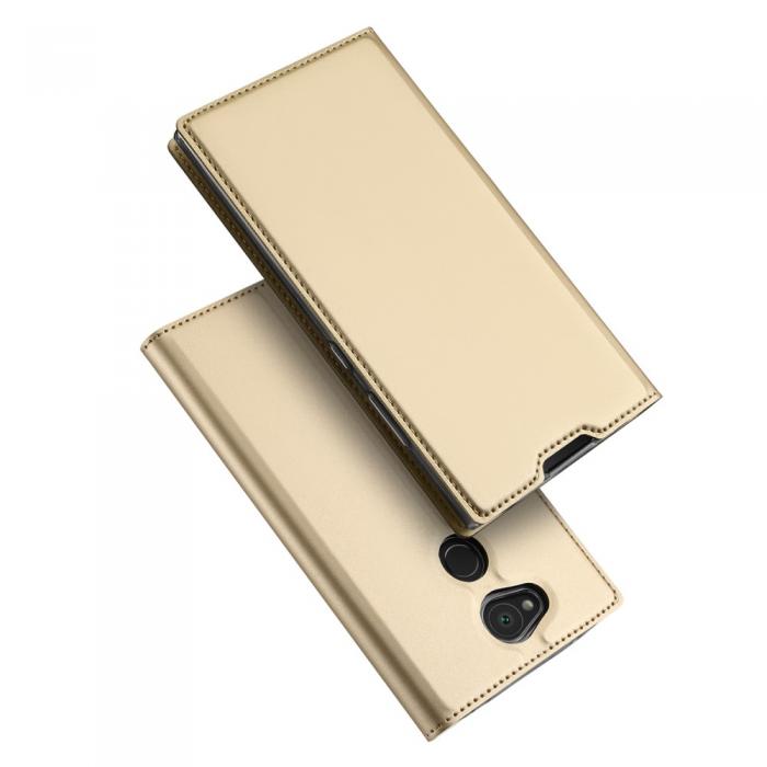 UTGATT4 - DUX DUCIS Plnboksfodral till Sony Xperia L2 - Gold