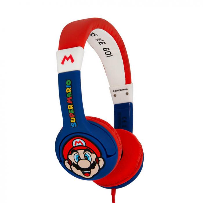 UTGATT4 - SUPER MARIO Hrlur Junior On-Ear 85dB Mario