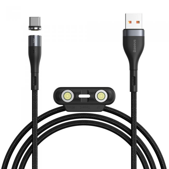 UTGATT5 - Baseus Zinc 3in1 USB lightning/ USB Type C/ micro USB Kabel Gr