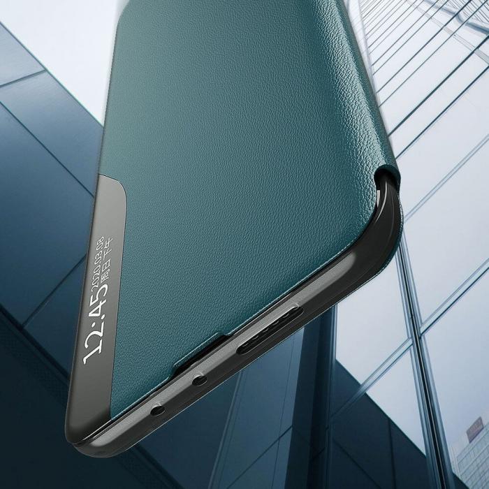 UTGATT5 - Eco Leather View Case Fodral Galaxy Note 10 Svart