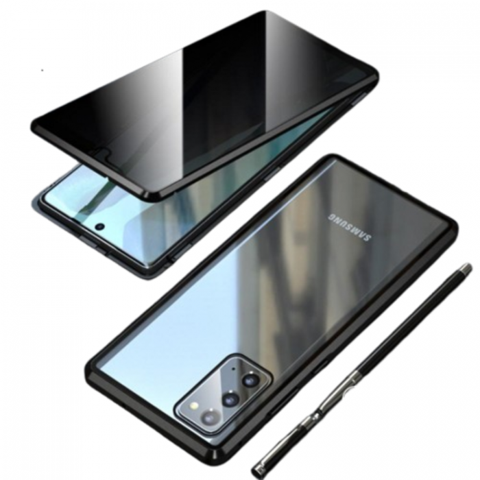 OEM - Magnetic Metal Skal Till Galaxy Note 20 - Svart