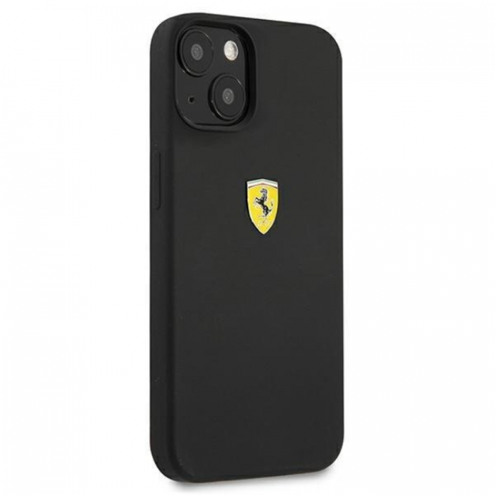 Ferrari - Ferrari iPhone 13 Mini Skal Silicone - Svart