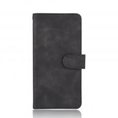 A-One Brand - Skin Touch plånboksfodral till Oneplus 8T - Svart