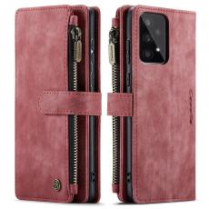 Caseme - Caseme 2-i-1 Plånboksfodral till Samsung Galaxy A33 5G - Röd