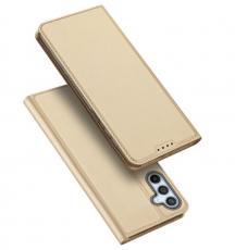 Dux Ducis - Dux Ducis Galaxy A34 5G Plånboksfodral Skin Series - Guld