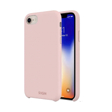 SiGN - SiGN iPhone 7/8/SE (2020/2022) Skal Liquid Silicone - Rosa