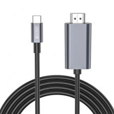 Tech-Protect - Tech-Protect Kabel USB-C Till HDMI Ultraboost - Svart