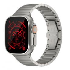 Just Mobile - Just Mobile Apple Watch Ultra 1/2 (49mm) Armband Titan - Silver