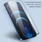 A-One Brand - [1-PACK] Hrdat glas iPhone 12 Pro Max Skrmskydd - Svart