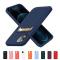 Ruhtel - Silicone Korthllare Skal iPhone 12 Pro Max - Orange