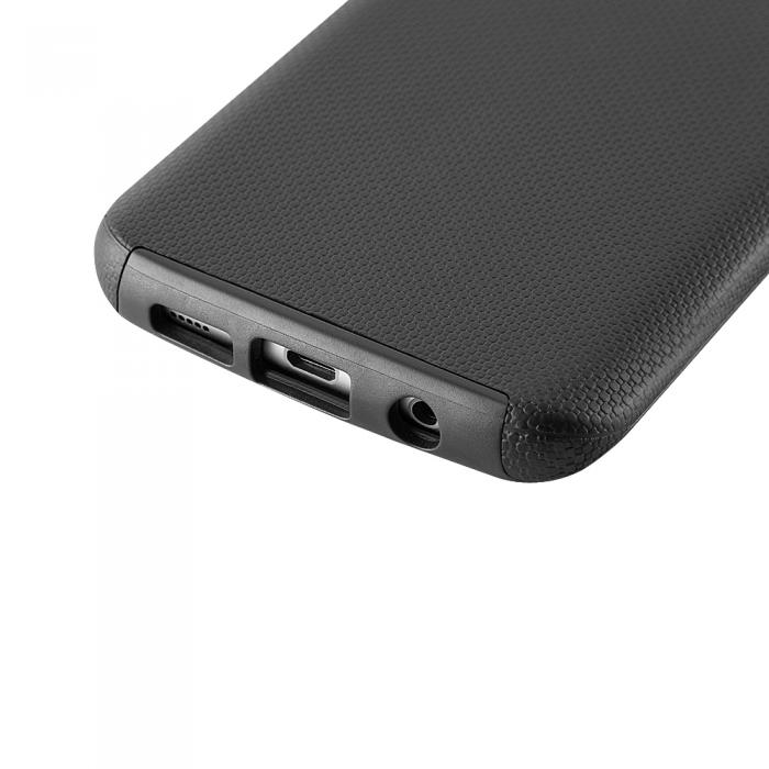 UTGATT5 - Shockproof Combo Skal till Samsung Galaxy S7 Edge - Svart