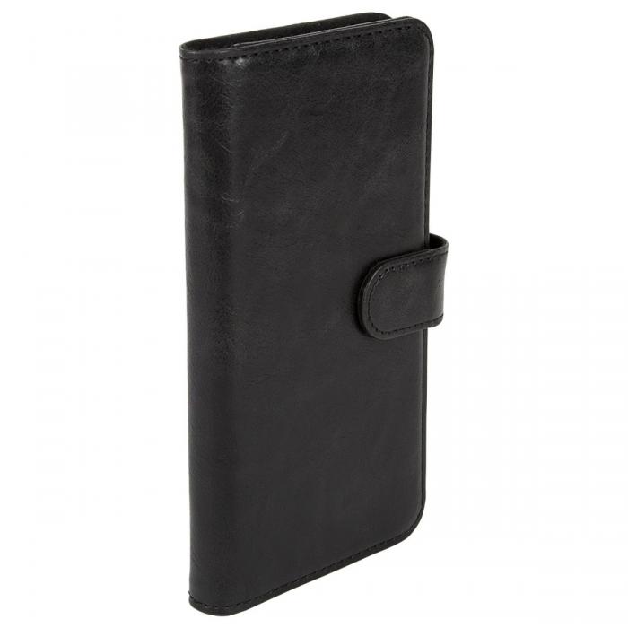 UTGATT5 - Champion Wallet Case Svart PU iPhone 6/6S