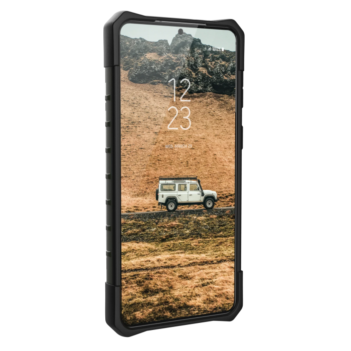 UTGATT1 - UAG Samsung Galaxy S21 Plus Pathfinder-Fodral Woodland Camo