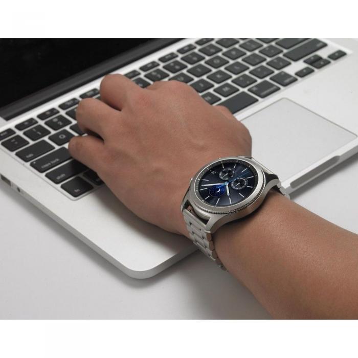 Tech-Protect - Tech-Protect Stainless Samsung Galaxy Watch 3 45mm - Svart