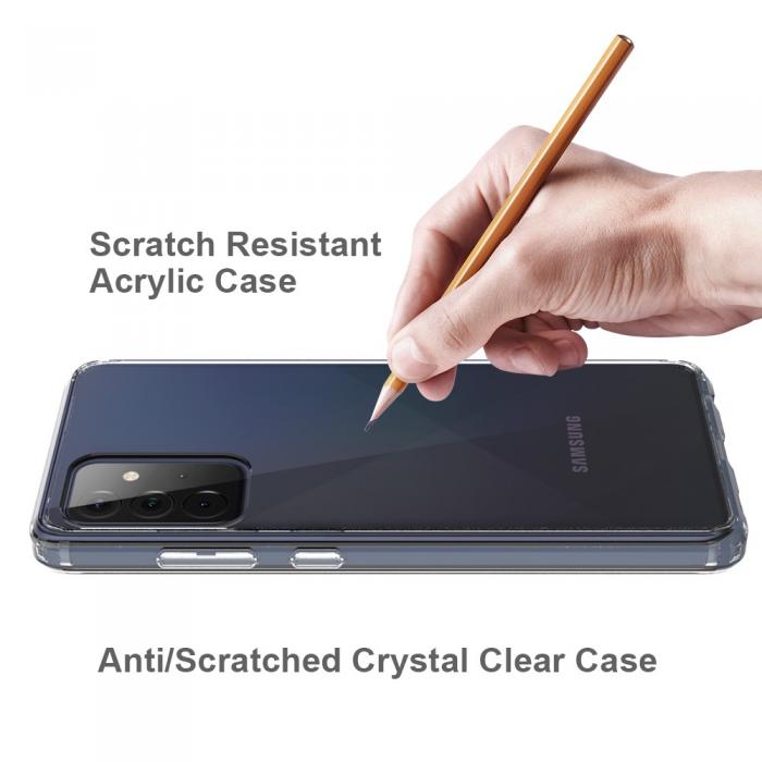 A-One Brand - Acrylic Skal Samsung Galaxy A72 - Clear