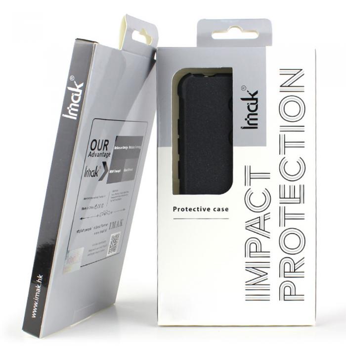 Imak - IMAK TPU Skal + Skrmskydd Sony Xperia 10 II - Metal Black