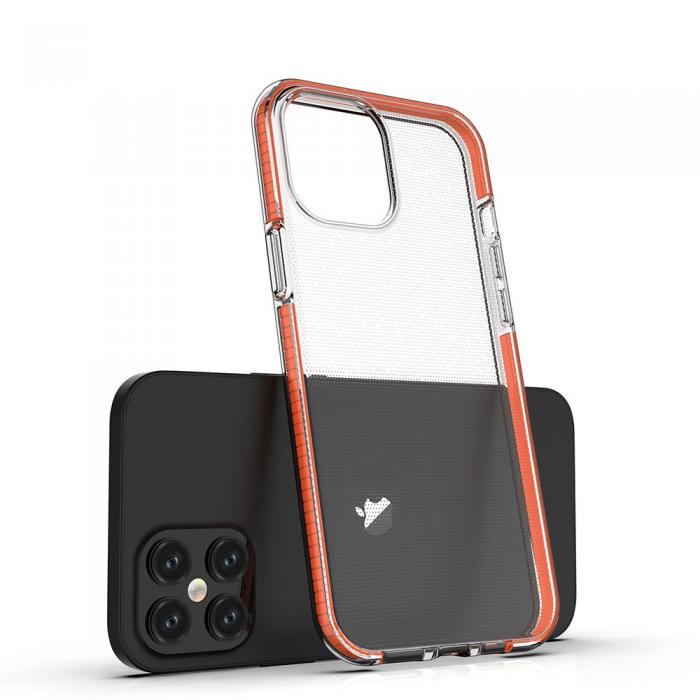 UTGATT5 - Spring Case iPhone 12 Pro Max skal ljus Bl