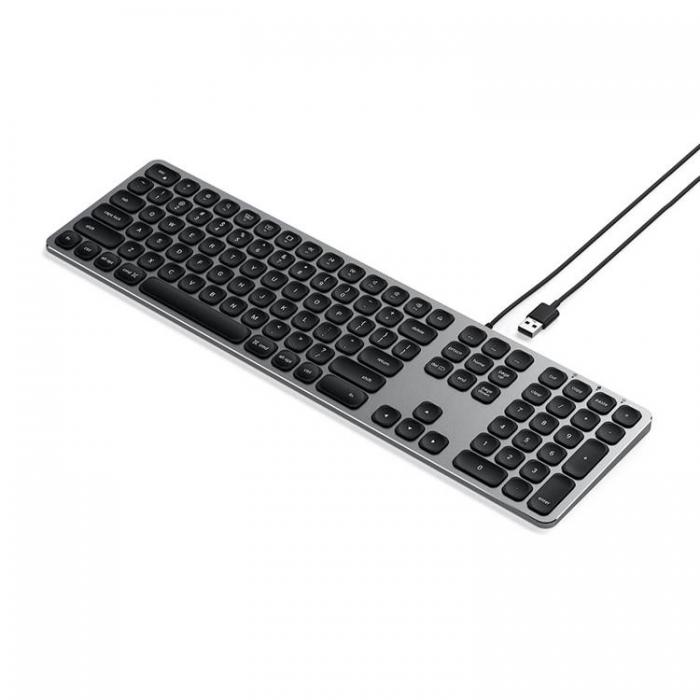 UTGATT1 - Satechi tangetbord med trdbunden USB anslutning - Space Gr