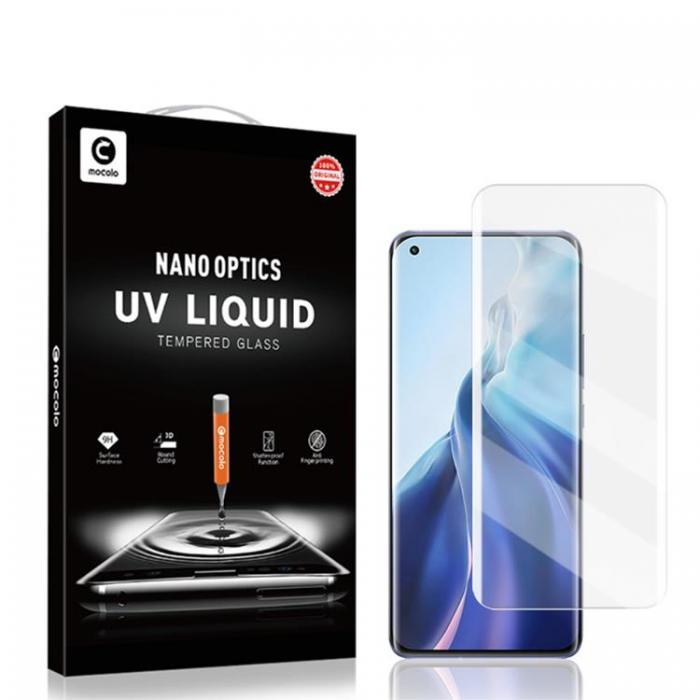 Mocolo - Mocolo UV Hrdat Glas Skrmskydd Xiaomi Mi 11 Ultra