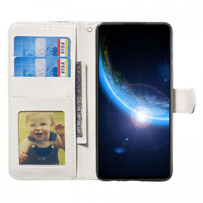 A-One Brand - iPhone 14 Plus Plnboksfodral Folio Flip - Svart Marble