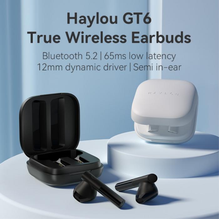 UTGATT1 - XIAOMI Haylou GT6 TWS Bluetooth Trdlsa Hrlurar - Vit