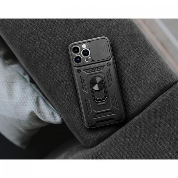 A-One Brand - iPhone 11 Pro Skal Slide Armor - Svart