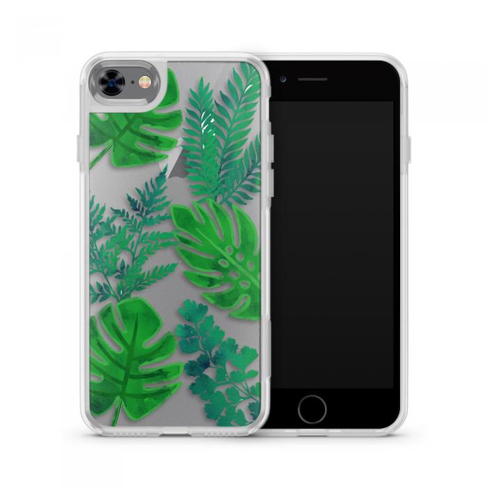 UTGATT5 - Fashion mobilskal till Apple iPhone 7 - Jungle Leaves