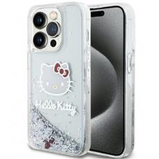 A-One Brand - iPhone 15 Pro Mobilskal Hello Kitty Liquid Glitter Charms