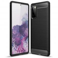 Forcell - Galaxy S20 FE Skal Forcell Carbon Mjukplast - Svart