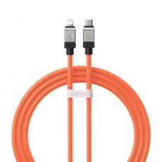BASEUS - Baseus USB-C Till Lightning Kabel 2m CoolPlay - Orange