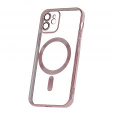 OEM - iPhone 12 Skal Roséguld Chrome Mag - Stilrent Skydd