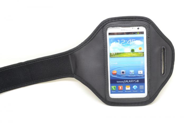 UTGATT5 - Sportarmband till Samsung Galaxy S3 i9300 (Svart)