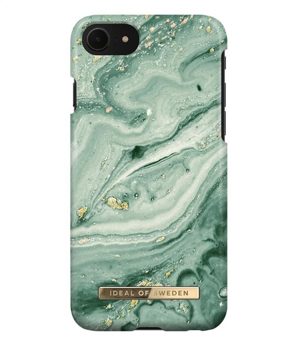 UTGATT1 - iDeal Fashion Skal iPhone 6/6S/7/8/SE 2020 - Mint Swirl Marble