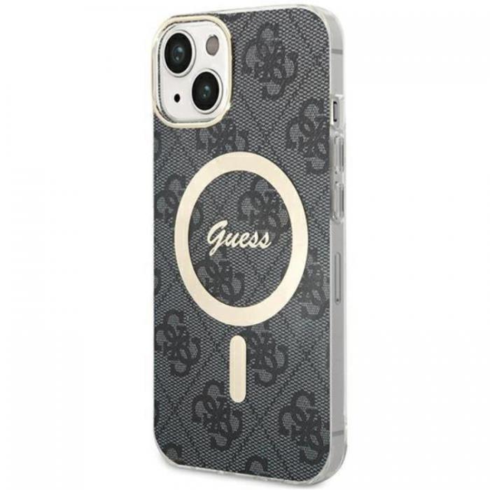 Guess - Guess iPhone 15 Mobilskal Magsafe IML 4G - Svart