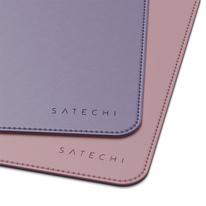 UTGATT1 - Satechi Eco-Leather Deskmate - Dubbelsidig - Rosa / Lila