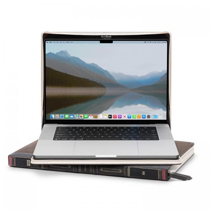 UTGATT1 - Twelve South BookBook fr MacBook Pro M1 14-tum - Brun
