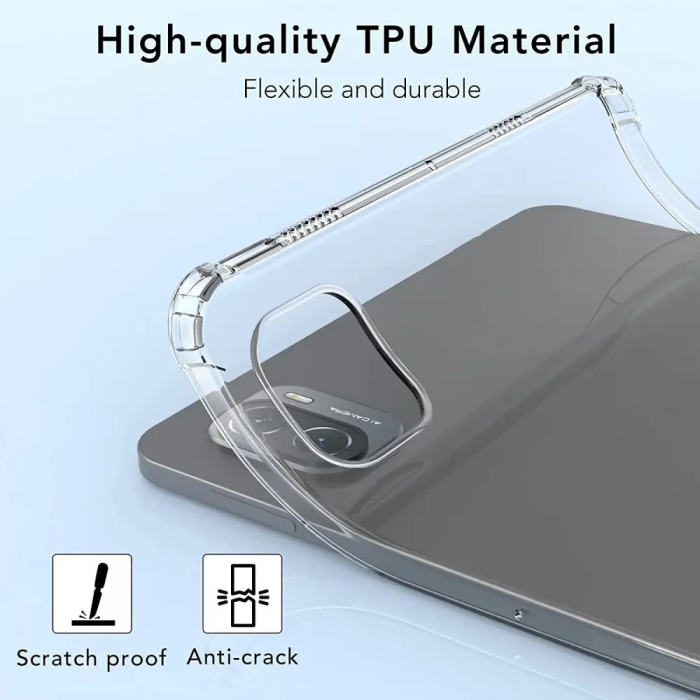 Taltech - Xiaomi Pad 5 Skal TPU - Transparent