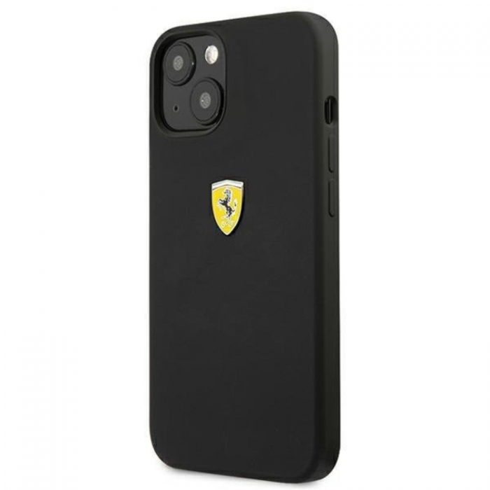 Ferrari - Ferrari iPhone 13 Skal Silicone - Svart