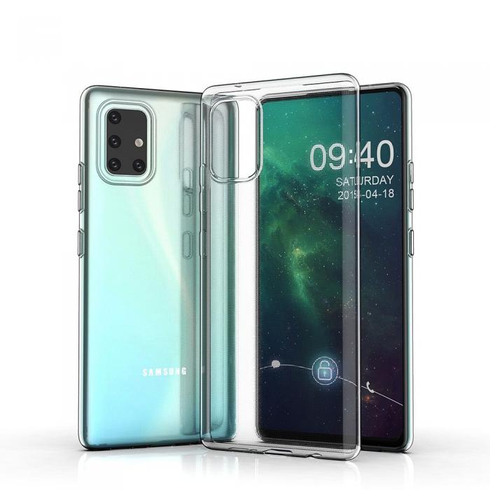 A-One Brand - Samsung Galaxy A71 4G Skal Clear 2mm Mjukplast Transparant