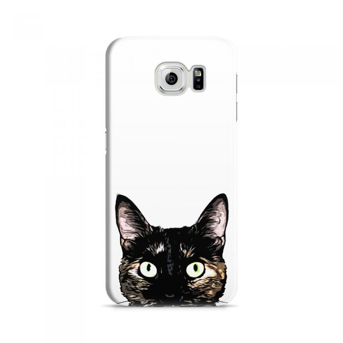 UTGATT5 - Skal till Samsung Galaxy S6 - Peeking Cat