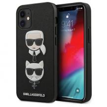 KARL LAGERFELD - Karl Lagerfeld iPhone 12 Mini Skal 5,4" Karl Choupette Svart