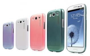 Capdase - CAPDASE Skal till Samsung Galaxy S3 i9300 (Rosa) + Skärmskydd