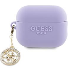 Guess - Guess Airpods Pro 2 Skal Diamond Charm - Voilet