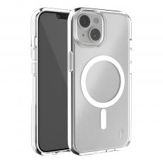 OEM - iPhone 15 Clear Rubber Mag Skal