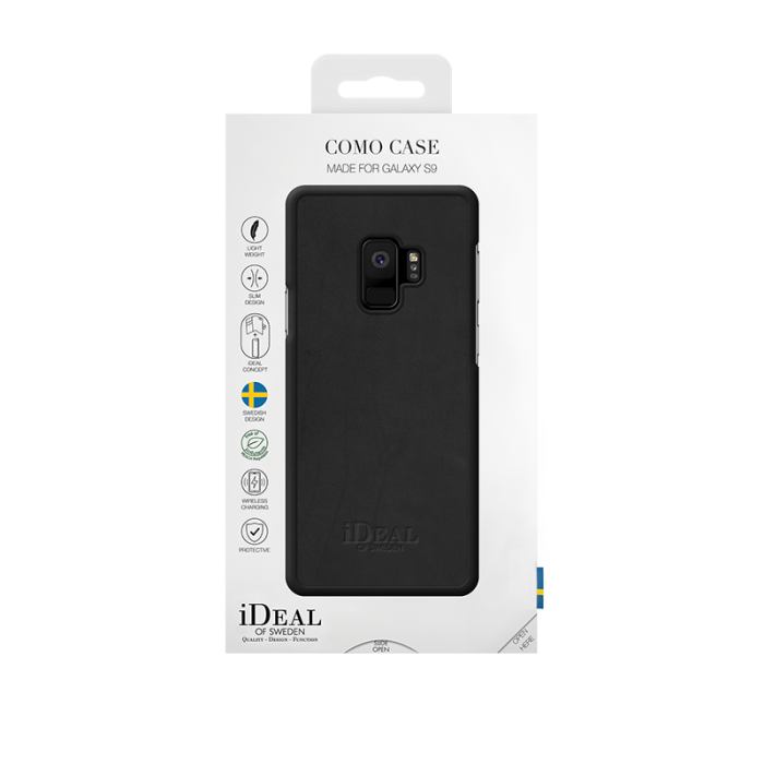 UTGATT4 - iDeal of Sweden Como Case Samsung Galaxy S9 Black