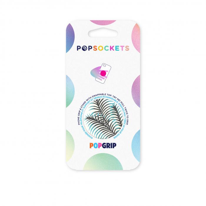 PopSockets - POPSOCKETS Pacific Palm Avtagbart Grip med Stllfunktion