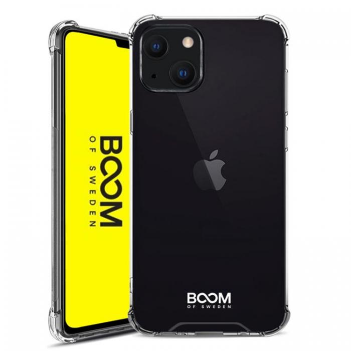 UTGATT5 - BOOM - iPhone 13 Mini Skal Shockproof - Clear
